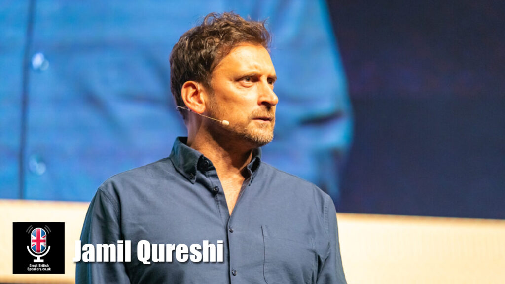 Jamil Qureshi hire high performance sport keynote speaker book at official global agent Great British Speakers