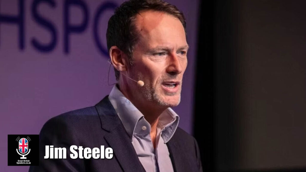 Jim Steele hire leadership speaker book at agent Great British Speakers