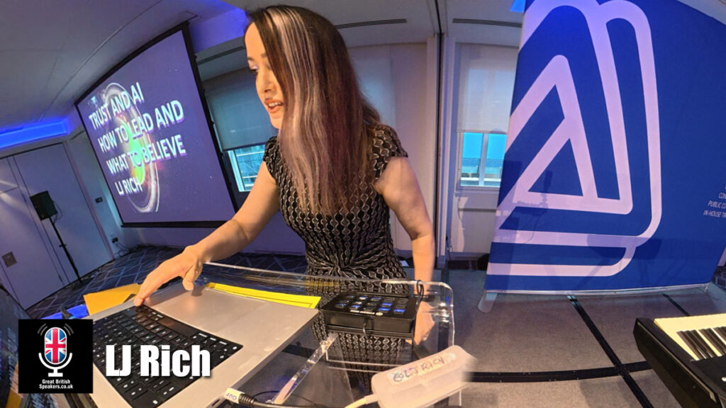 Lj Rich hire broadcaster speaker book at agent Great British Speakers