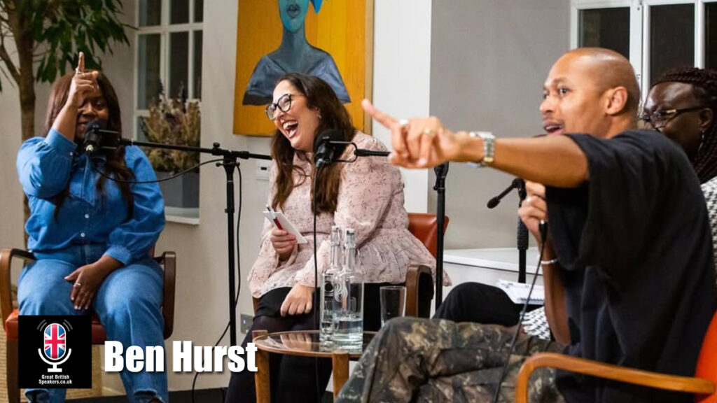 Ben Hurst hire keynote speaker book at agent Great British Speakers