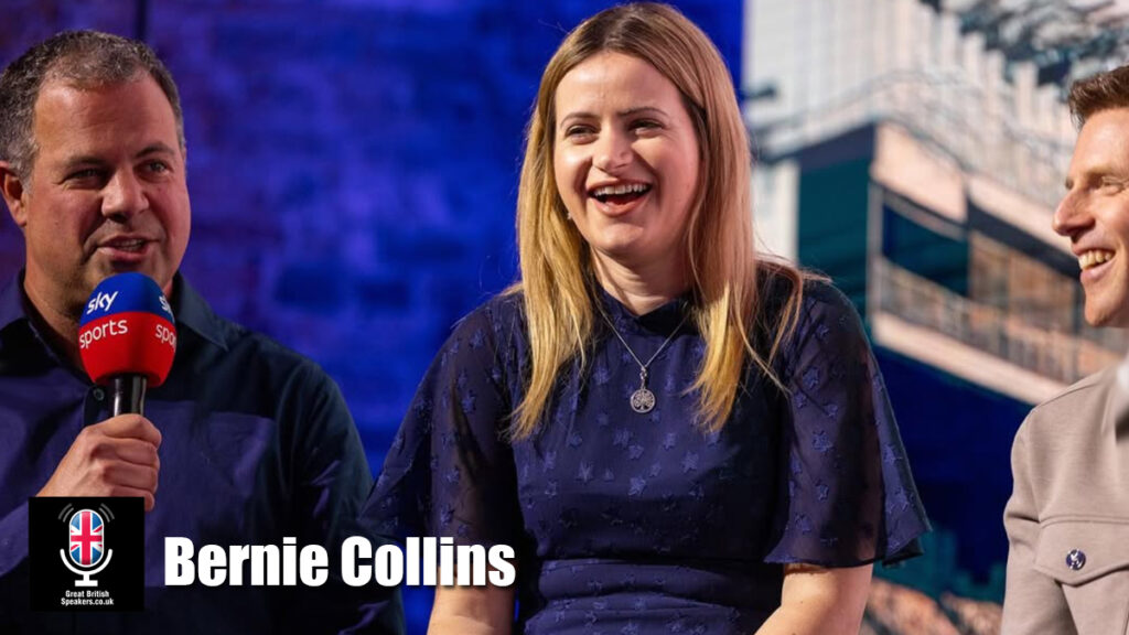 Bernie Collins hire Formula 1 strategy analyst for sky sports speaker book at agent Great British Speakers