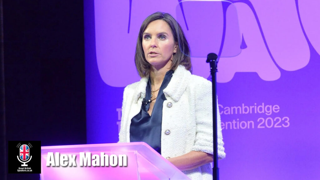 Alex Mahon hire business woman speaker book at agent Great British Speakers