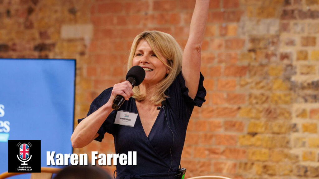 Karen Farrell hire breath expert speaker book at agent Great British Speakers