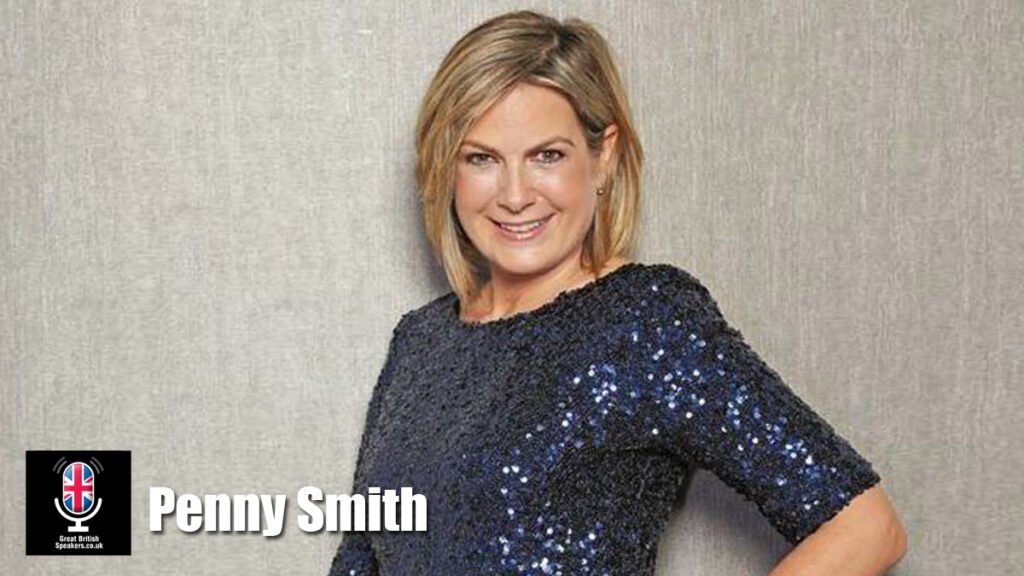 Penny Smith hire TV presenter speaker book at agent Great British Speakers