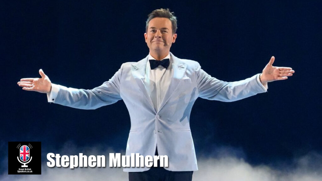 Stephen Mulhern hire presenter speaker book at agent Great British Speakers