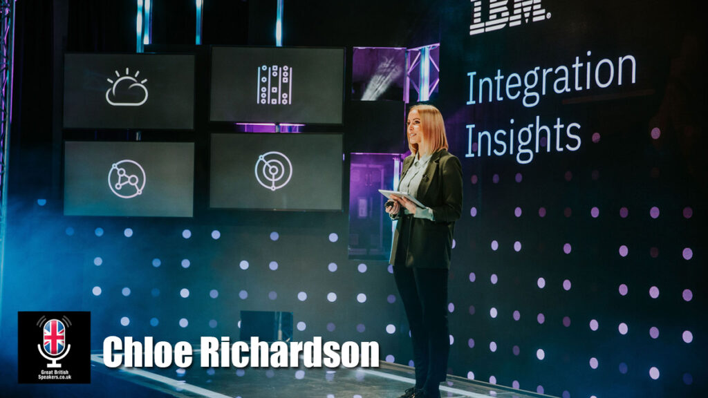 Chloe Richardson hire communication experts speaker book at agent Great British Speakers