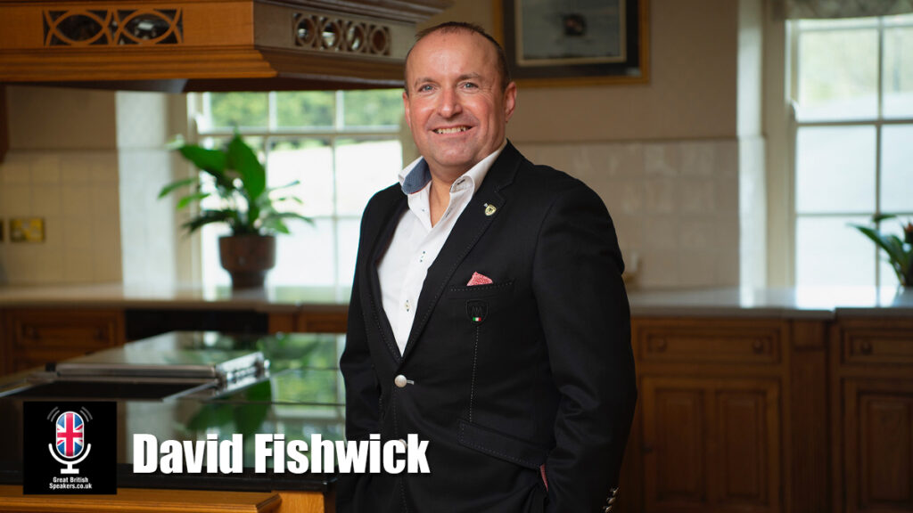 David Fishwick hire author speaker book at agent Great British Speakers