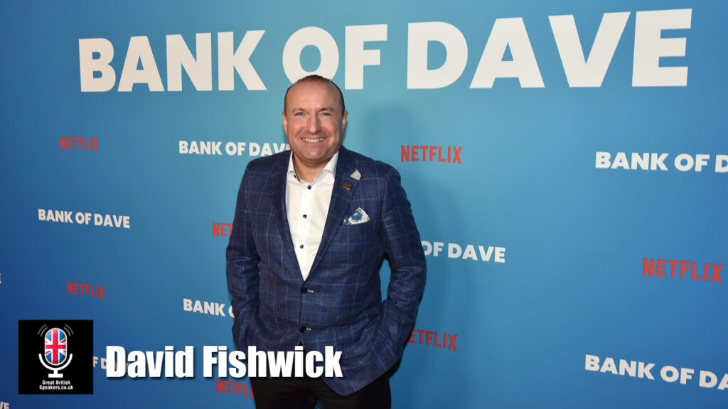 David Fishwick hire author speaker book at agent Great British Speakers
