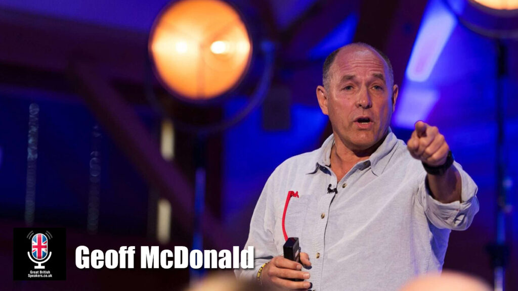 Geoff McDonald hire global advocate speaker book at agent Great British Speakers