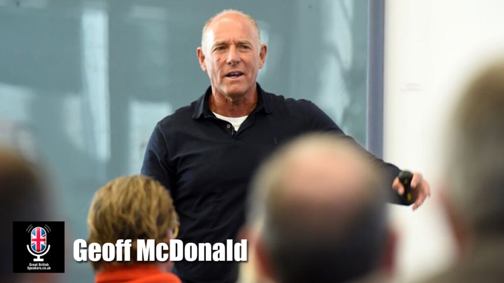 Geoff McDonald hire global advocate speaker book at agent Great British Speakers