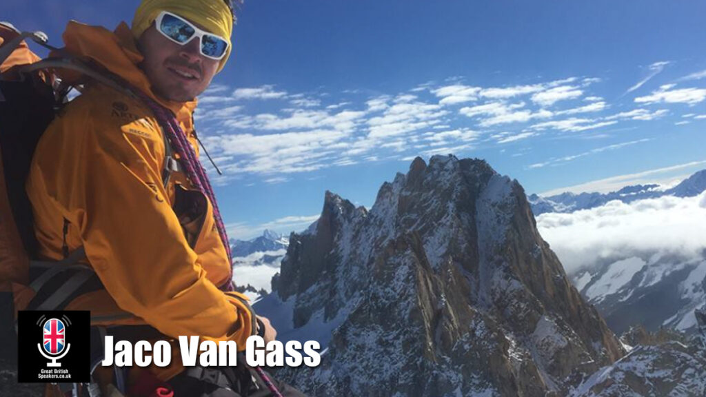 Jaco Van Gass hire afgan veteran disability athlete speaker book at official agent Great British Speakers