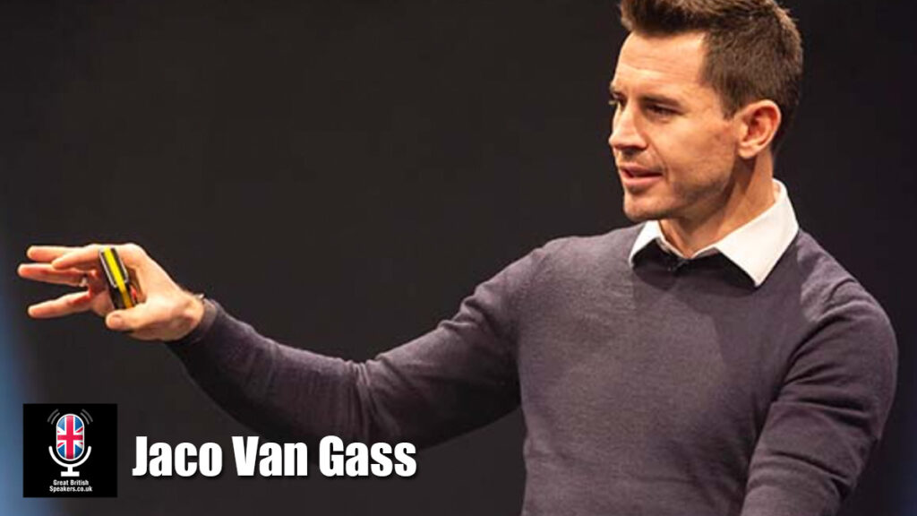 Jaco Van Gass hire paralympic athlete speaker book at official agent Great British Speakers