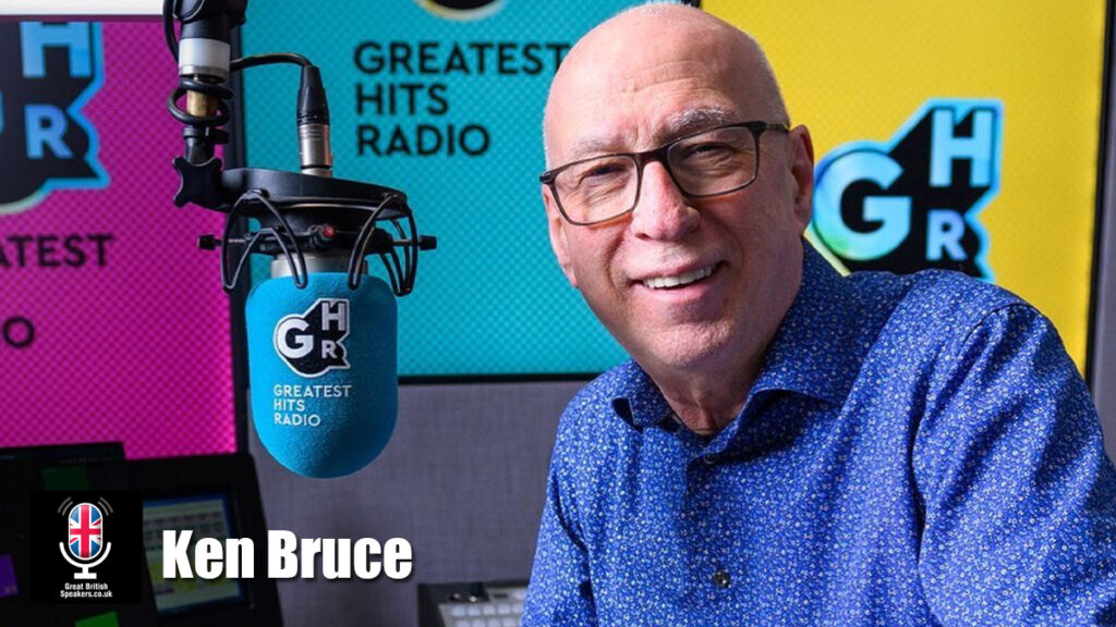 Ken Bruce hire voice of British Radio speaker book at official agent Great British Speakers