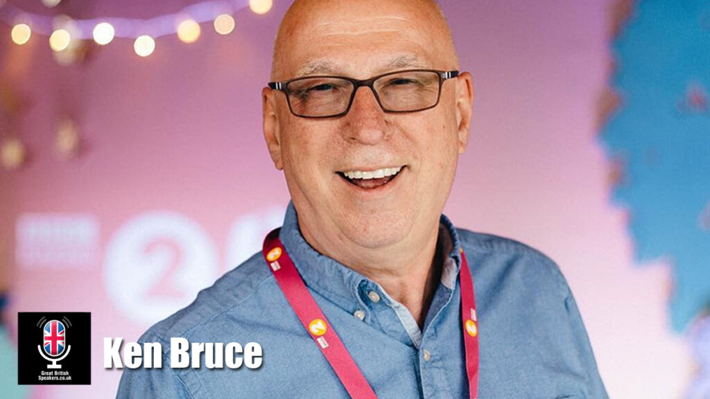 Ken Bruce hire voice of British Radio speaker book at official agent Great British Speakers
