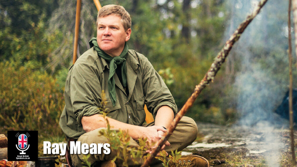 Ray Mears hire survival expert speaker book at agent Great British Speakers