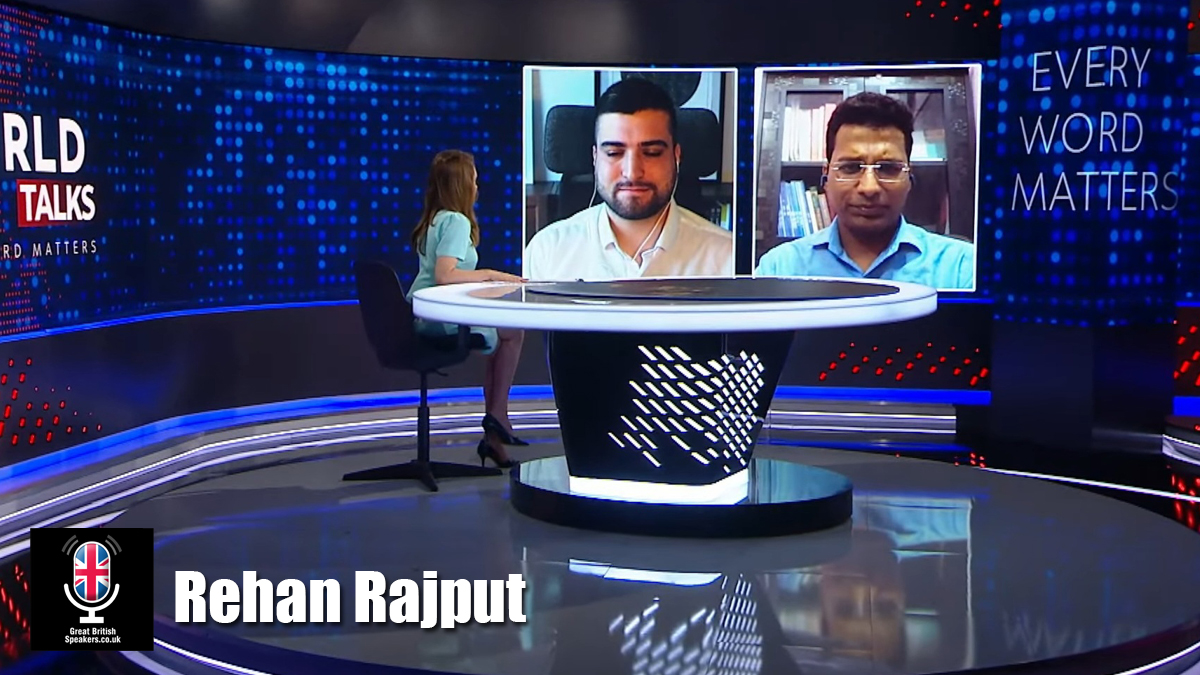 Rehan Rajput Shero Book Rehan Rajput | Political Expert | Great British Speakers