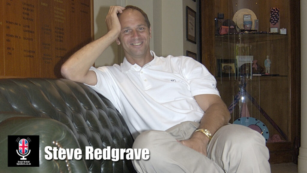 Steve Redgrave hire rower speaker book at agent Great British Speakers