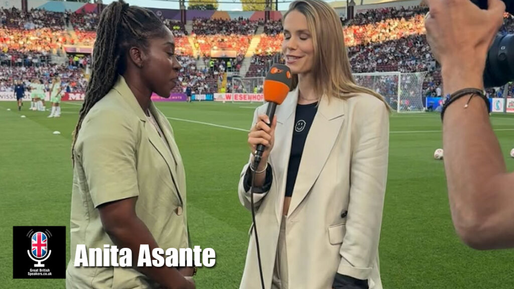 Anita Asante hire football player speaker book at agent Great British Speakers