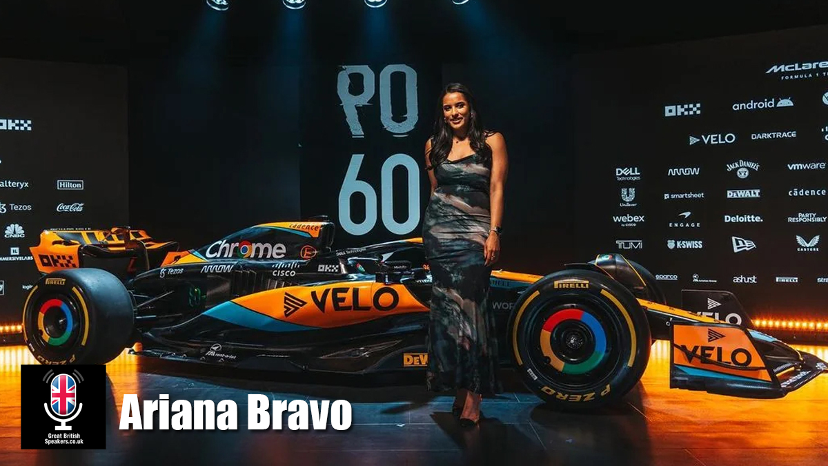 Book Ariana Bravo | Formula 1 Presenter | Great British Speakers