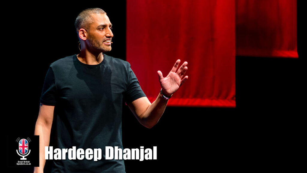 Hardeep Dhanjal hire keynote speaker book at agent Great British Speakers.