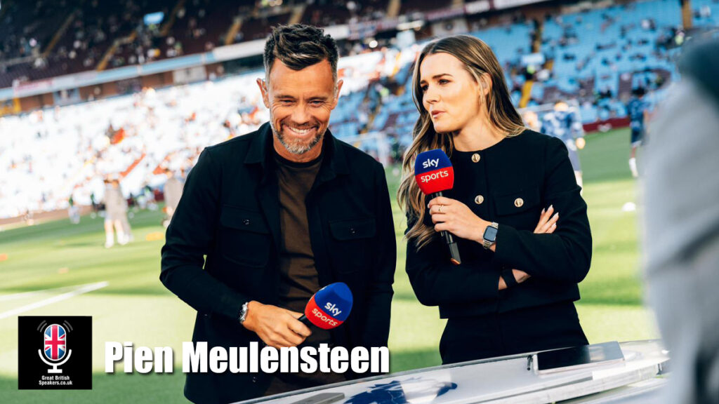 Pien Meulensteen hire presenter speaker book at agent Great British Speakers..