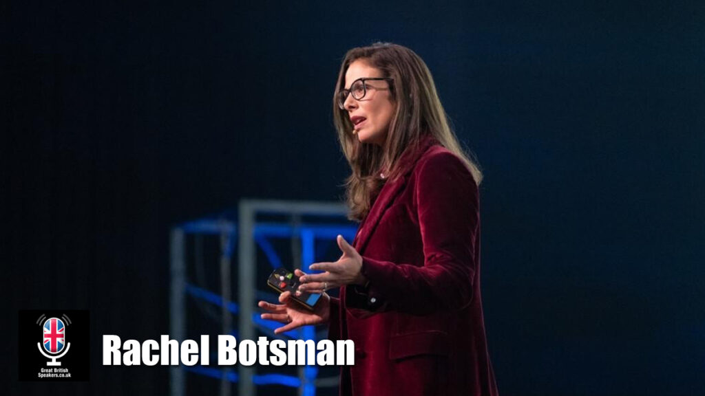 Rachel Botsman hire designer speaker book at official agent Great British Speakers