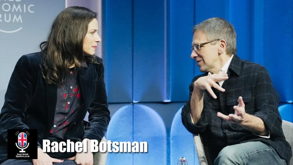 Rachel Botsman hire designer speaker book at official agent Great British Speakers