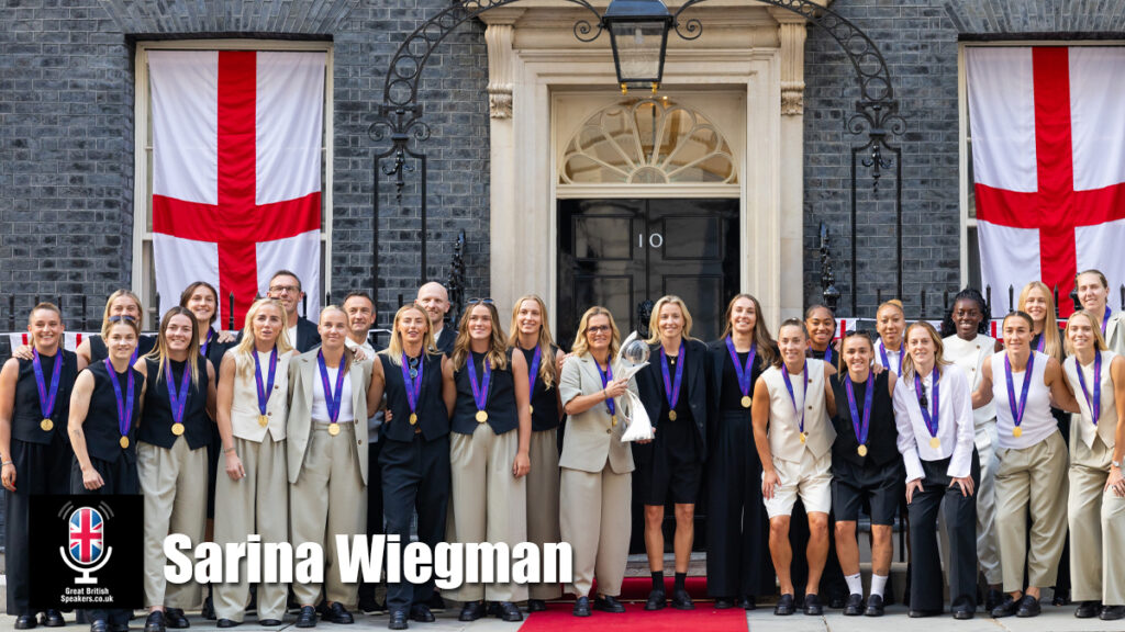 Sarina Wiegman hire football Manager speaker book at agent Great British Speakers