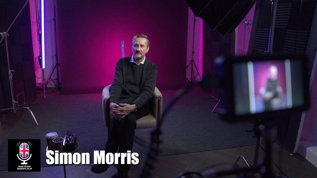 Simon Morris hire entrepreneur speaker book at agent Great British Speakers.
