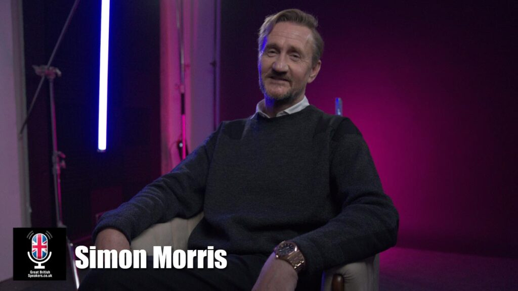 Simon Morris hire entrepreneur speaker book at agent Great British Speakers.