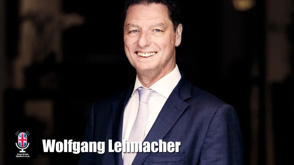 Wolfgang Lehmacher hire global thought leader speaker book at agent Great British Speakers