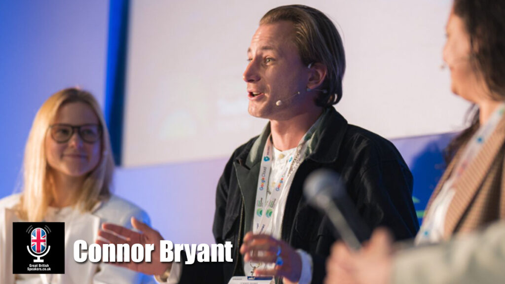Connor Bryant hire keynote speaker book at agent Great British Speakers
