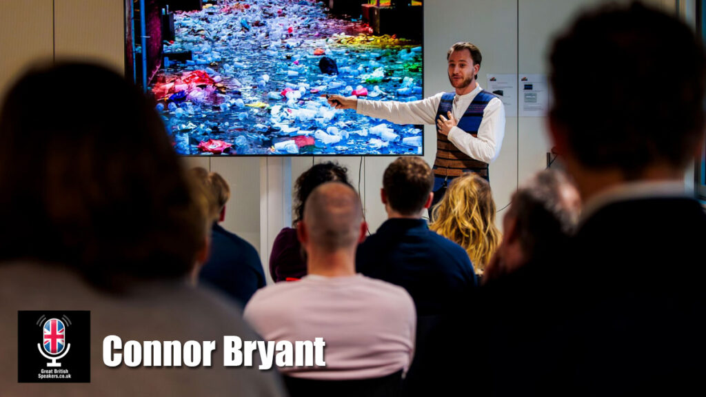 Connor Bryant hire keynote speaker book at agent Great British Speakers