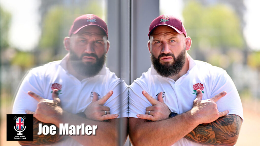 Joe Marler hire former Rugby player speaker book at agent Great British Speakers..