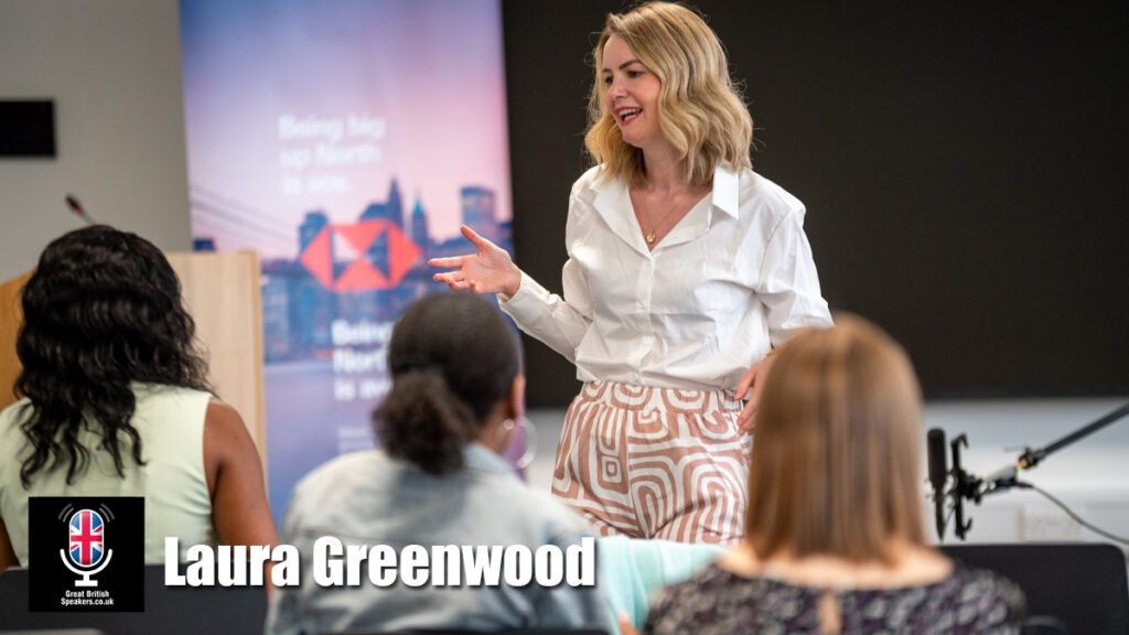 Laura Greenwood hire psychotherapist speaker book at agent Great British Speakers.