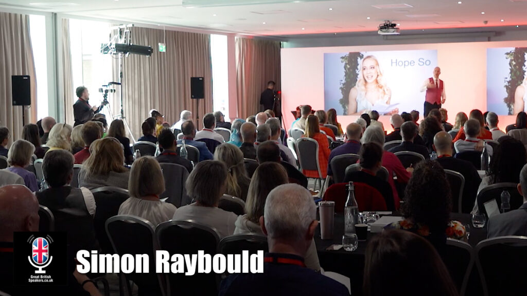 Simon Raybould hire research scientist speaker book at agent Great British Speakers
