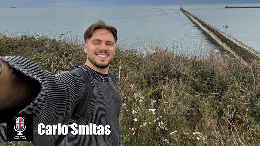 Carlo Smitas hire business speaker book at agent Great British Speakers