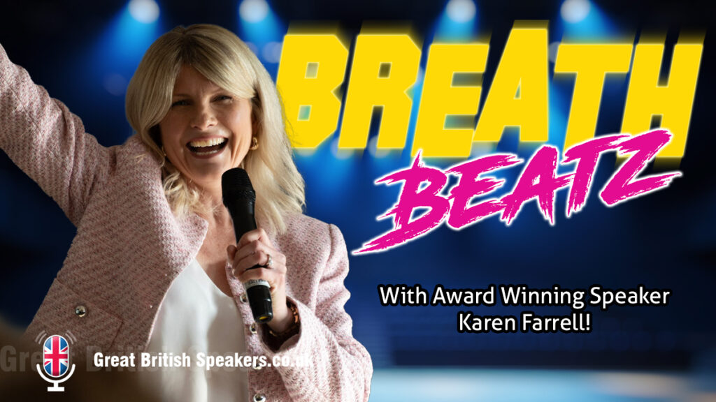 Inspirational Speaker Breath Beatz Karen Farrell at Great British Speakers
