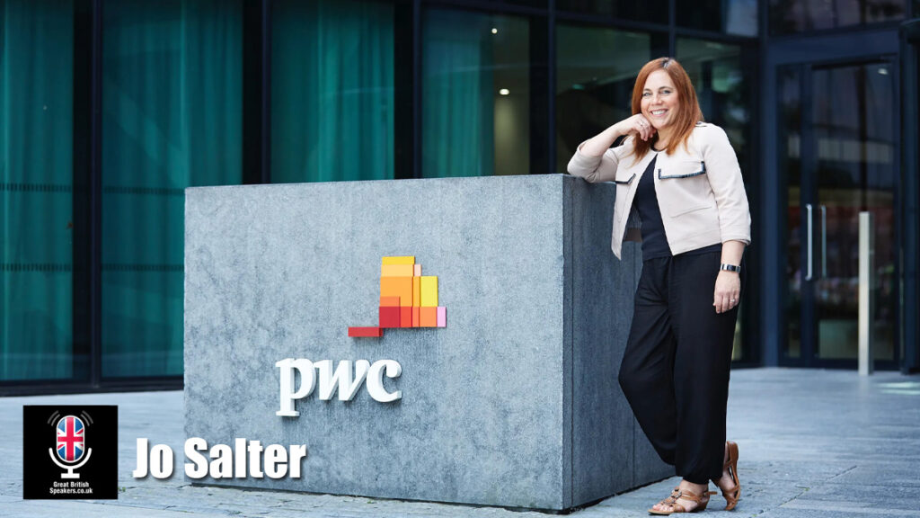Jo Salter hire business speaker book at agent Great British Speakers