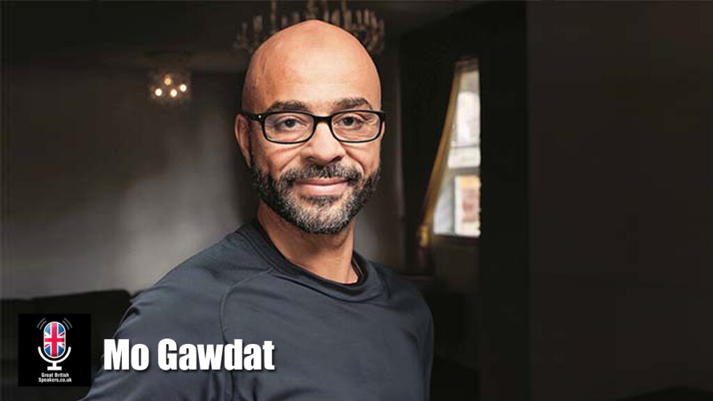 Mo Gawdat hire Google AI Happiness Author speaker book at official agent Great British Speakers 