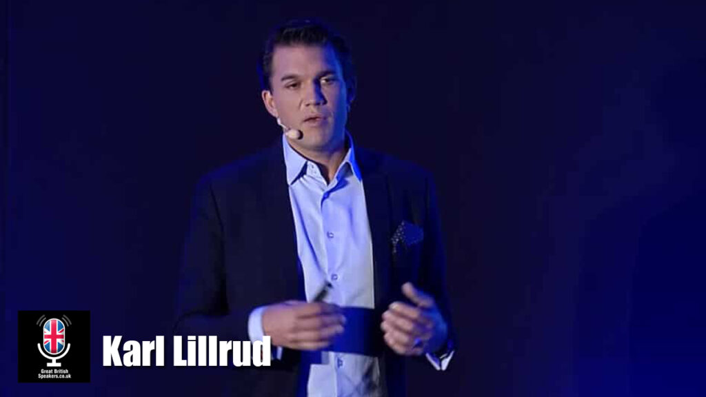 Karl Lillrud hire AI speaker book at agent Great British Speakers
