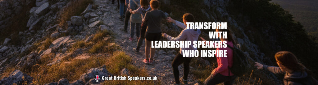 Leadership speakers book at agent Great British Speakers