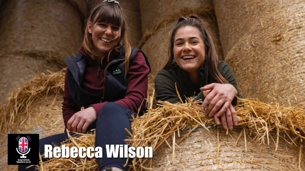 Rebecca Wilson hire farmer speaker book at agent Great British Speakers,