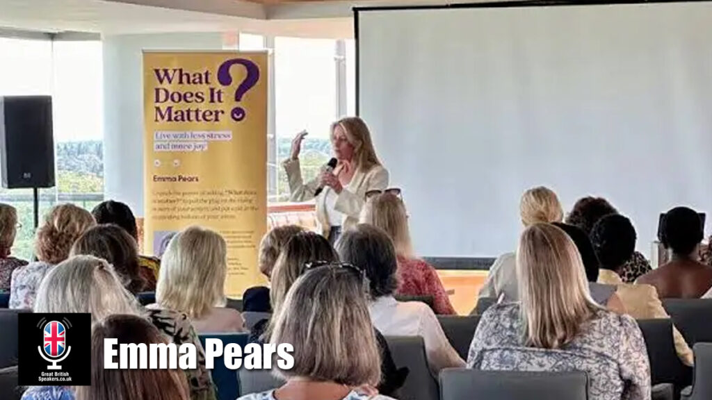 Emma Pears hire Author speaker book at agent Great British Speakers