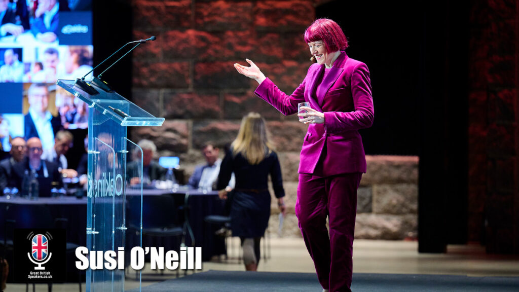 Susi O'Neill hire technology speaker book at agent Great British Speakers