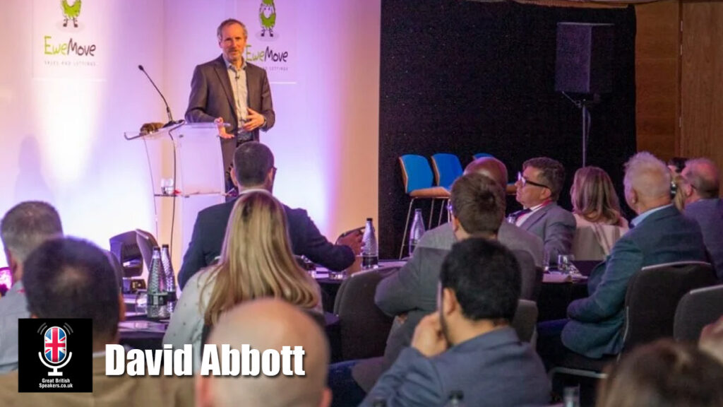 David Abbott hire keynote speaker book at agent Great British Speakers..