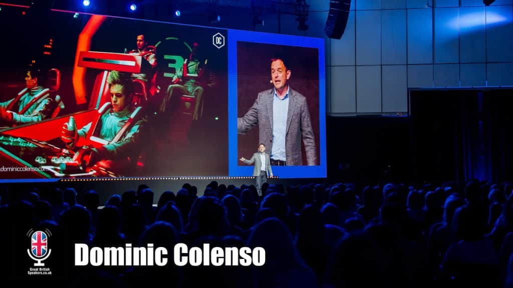 Dominic Colenso hire motivational sales and leadership speaker book at agent Great British Speakers 1 1024x576 1