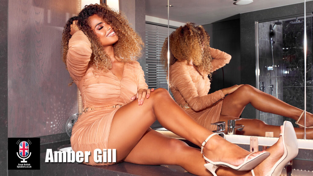 Amber Gill hire content creator speaker book at agent Great British Speakers