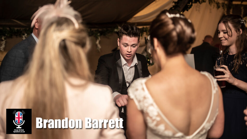 Brandon Barrett hire musican speaker book at agent Great British Speakers