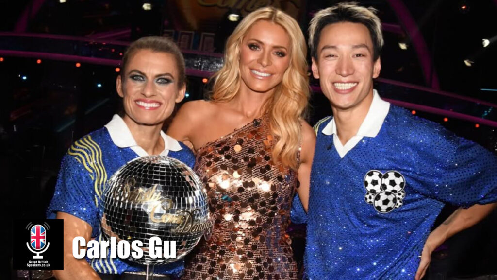 Carlos Gu hire dancer speaker book at agent Great British Speakers